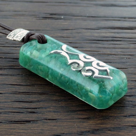 Amazonite Suspension Pendant - Picture 2 of 2